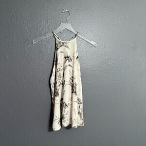 Ann Taylor Loft Printed Halter Tank Size XS